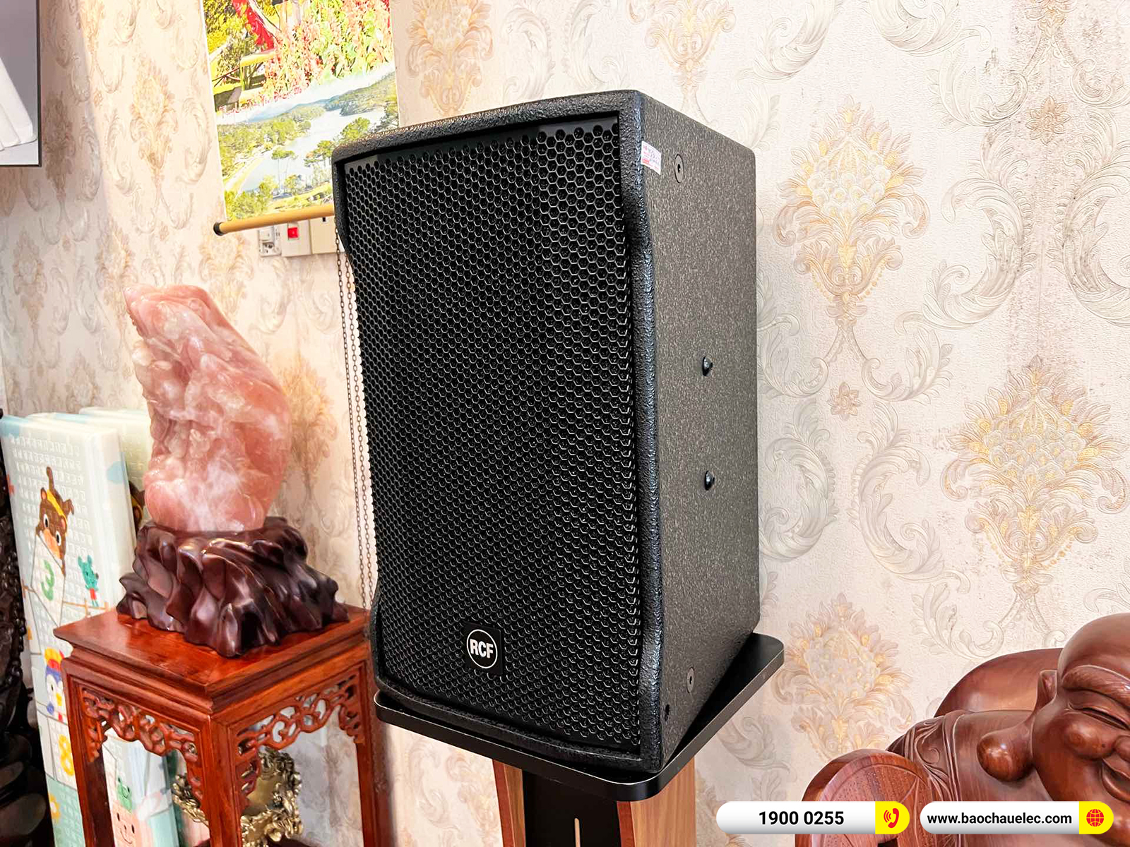 Lắp đặt d&agrave;n karaoke RCF hơn 95tr cho anh H&agrave;o tại Hải Ph&ograve;ng 