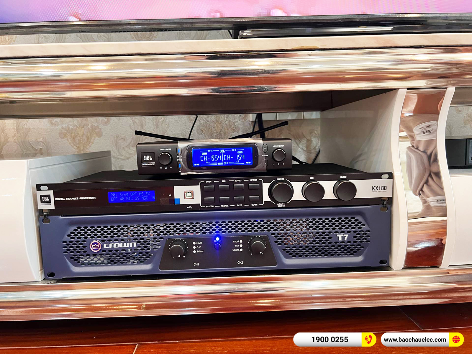 Lắp đặt d&agrave;n karaoke RCF hơn 95tr cho anh H&agrave;o tại Hải Ph&ograve;ng 