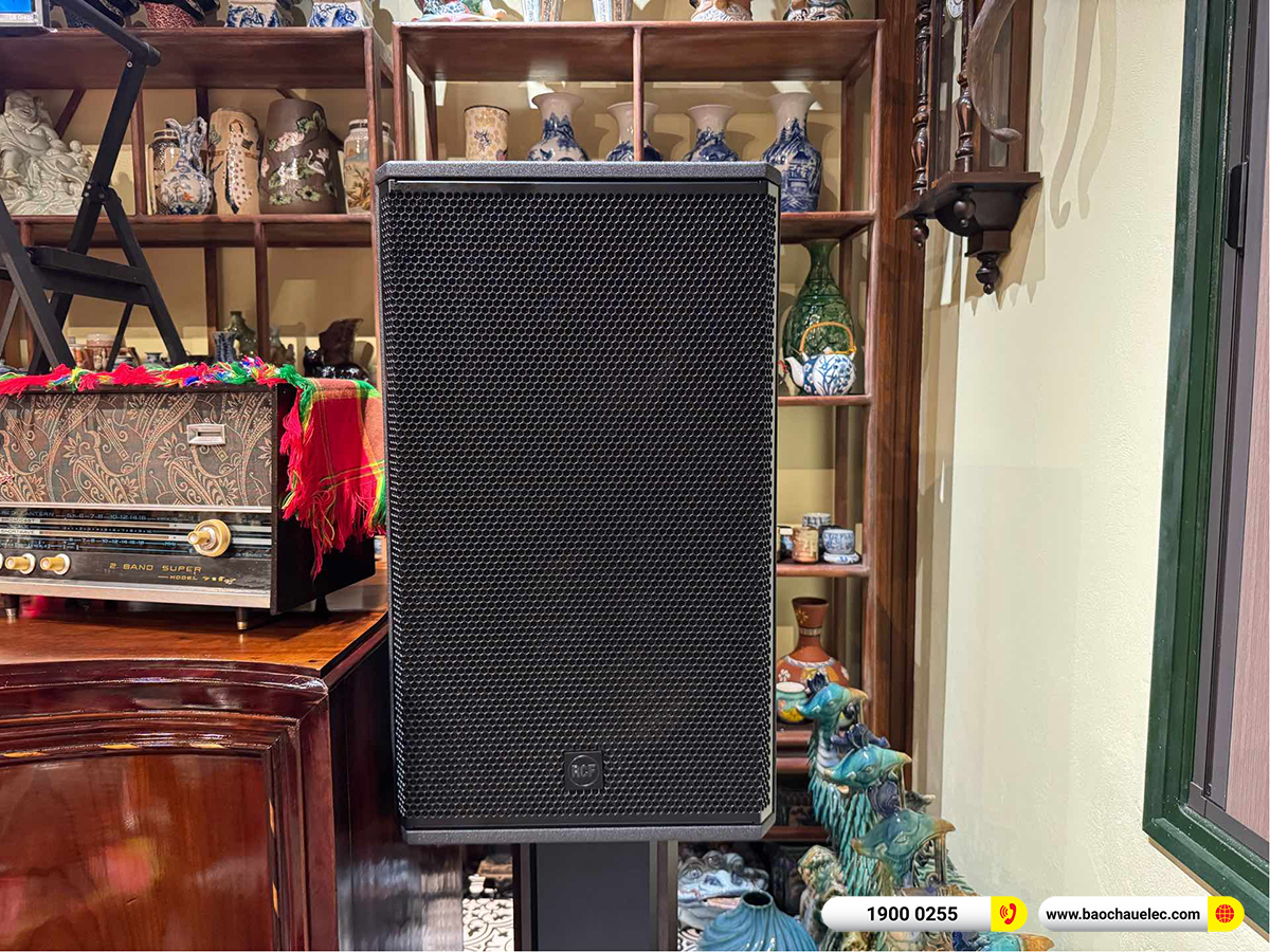 Lắp đặt dàn karaoke RCF hơn 60tr cho anh Hiệp tại Hà Nội