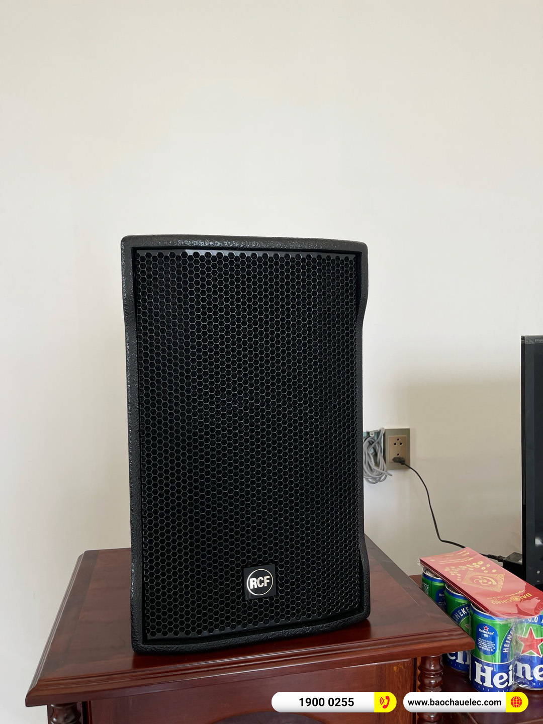 Lắp đặt d&agrave;n karaoke RCF hơn 100tr cho anh Ho&agrave;ng tại Đồng Nai 