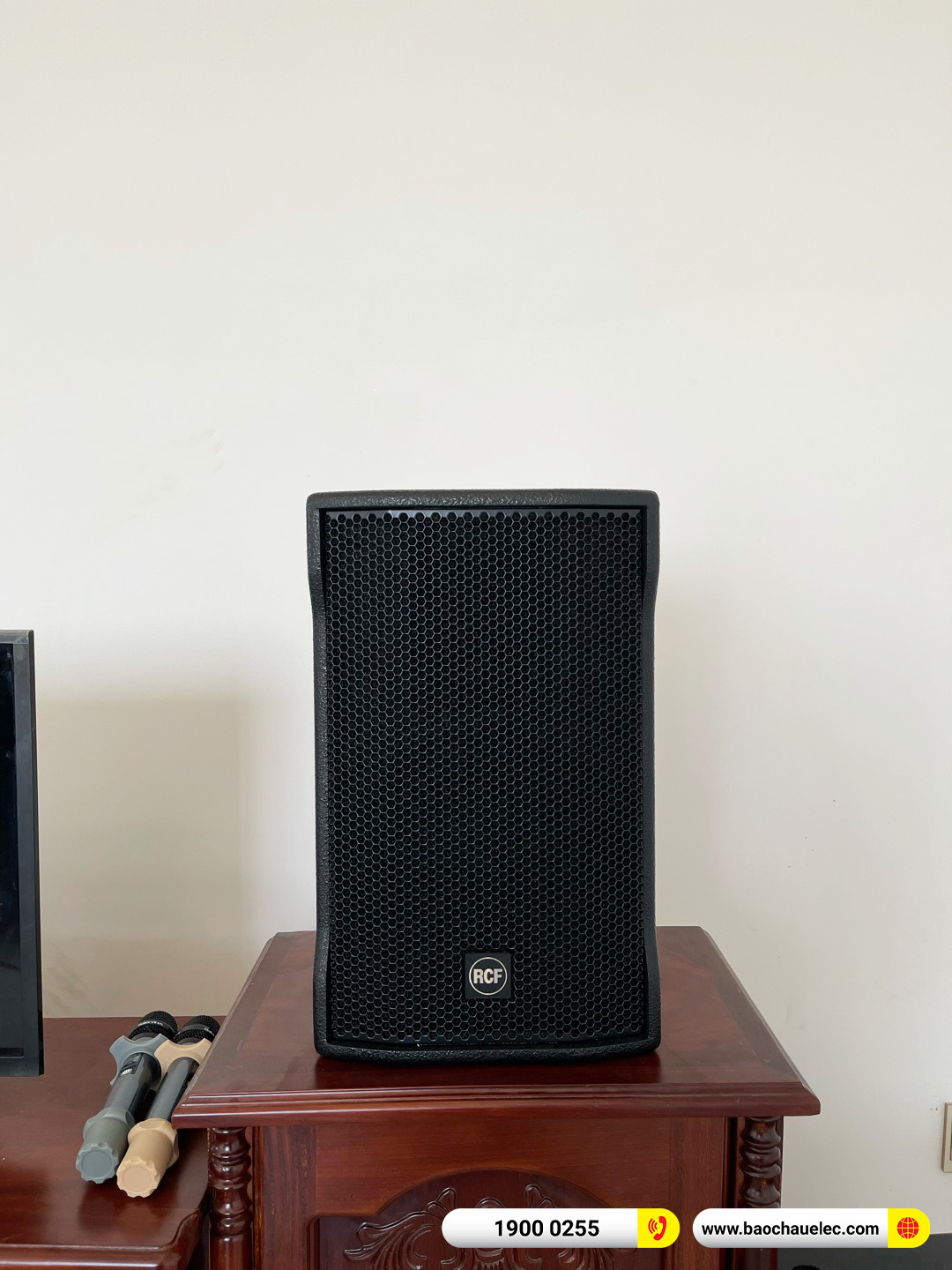 Lắp đặt d&agrave;n karaoke RCF hơn 100tr cho anh Ho&agrave;ng tại Đồng Nai 