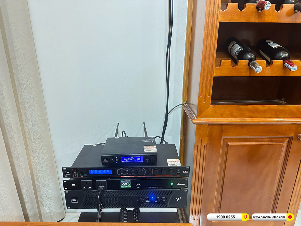 Lắp đặt d&agrave;n karaoke RCF hơn 106tr cho anh H&ugrave;ng tại H&agrave; Nội 