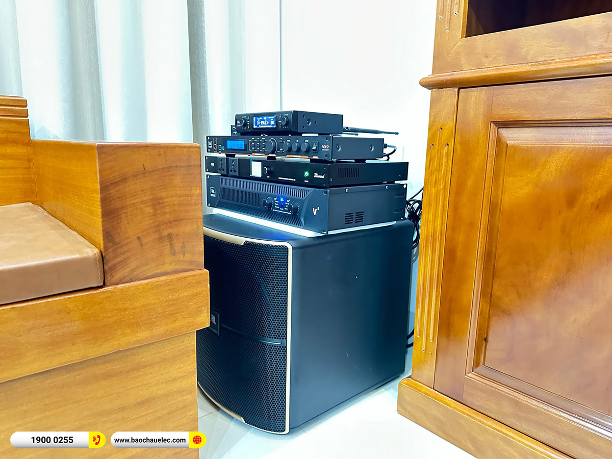 Lắp đặt d&agrave;n karaoke RCF hơn 106tr cho anh H&ugrave;ng tại H&agrave; Nội 