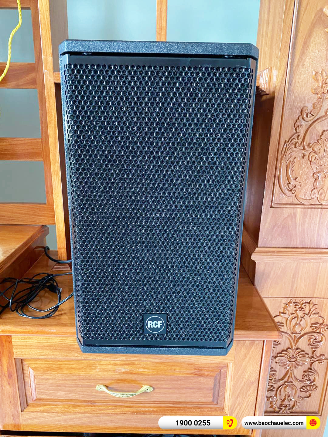 Lắp đặt d&agrave;n karaoke RCF gần 43tr cho anh Huy tại H&ograve;a B&igrave;nh