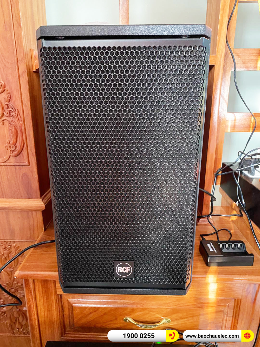 Lắp đặt d&agrave;n karaoke RCF gần 43tr cho anh Huy tại H&ograve;a B&igrave;nh