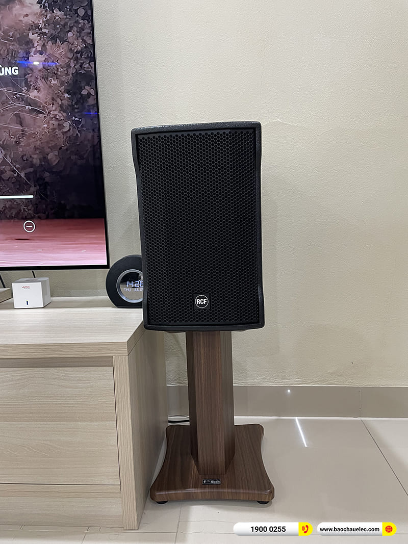 Lắp đặt d&agrave;n karaoke RCF hơn 100tr cho anh Huy tại Ninh B&igrave;nh 