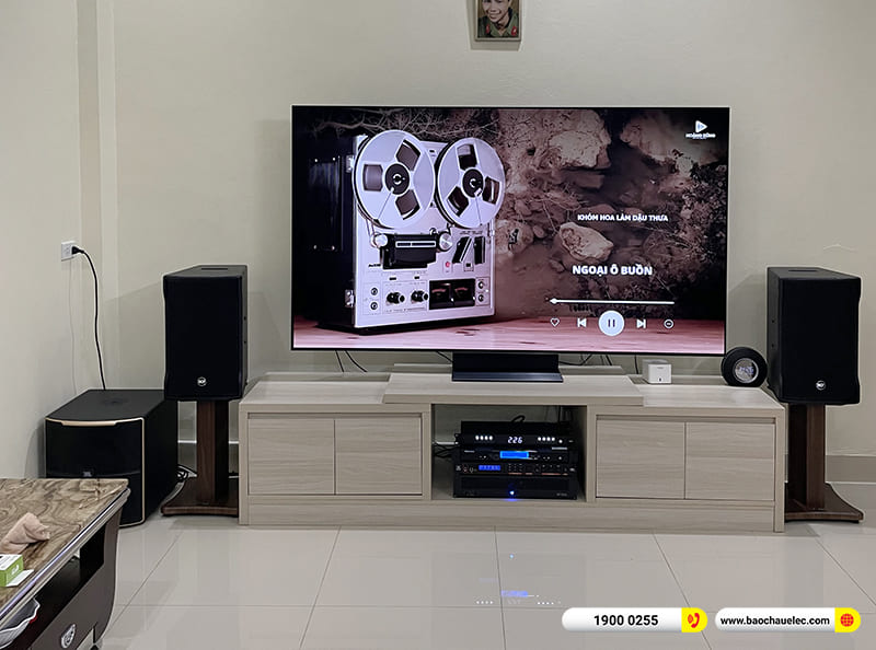 Lắp đặt d&agrave;n karaoke RCF hơn 100tr cho anh Huy tại Ninh B&igrave;nh 