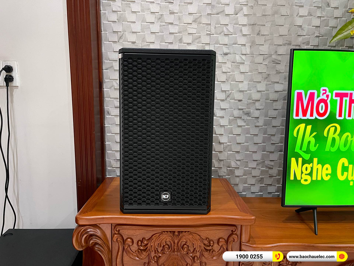 Lắp đặt d&agrave;n karaoke RCF hơn 99tr cho anh Khi&ecirc;m tại Đồng Nai 