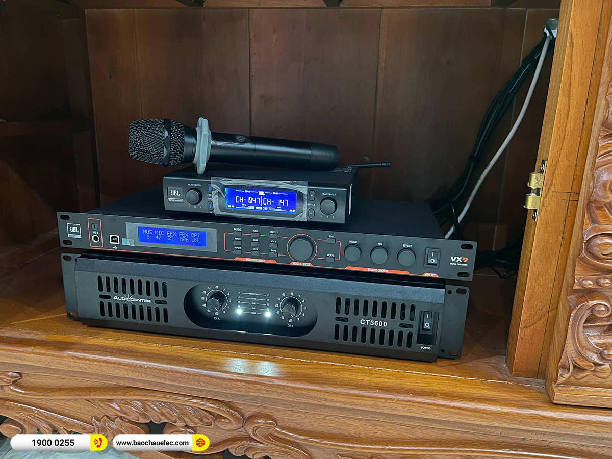Lắp đặt d&agrave;n karaoke RCF hơn 99tr cho anh Khi&ecirc;m tại Đồng Nai 