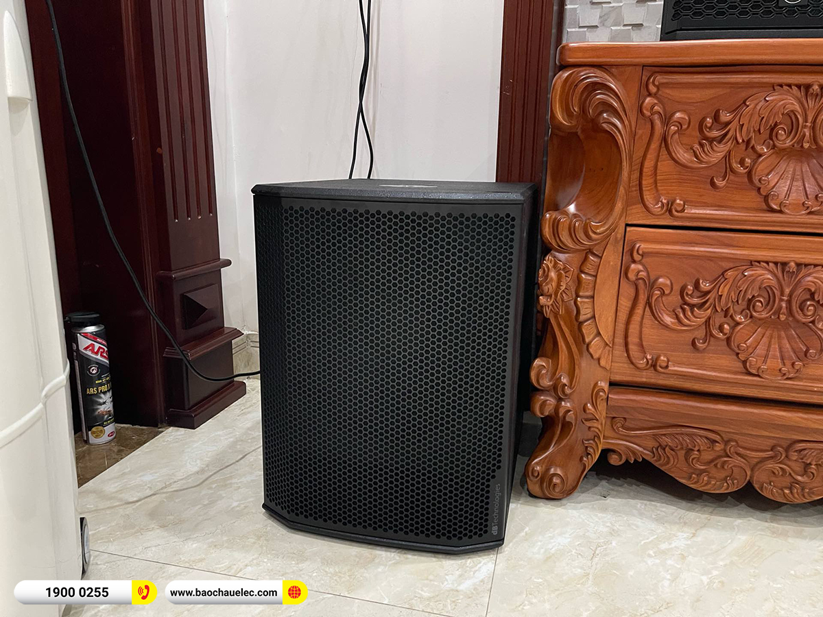 Lắp đặt d&agrave;n karaoke RCF hơn 99tr cho anh Khi&ecirc;m tại Đồng Nai 