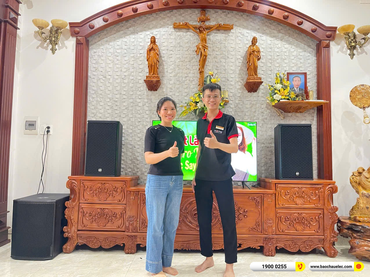 Lắp đặt d&agrave;n karaoke RCF hơn 99tr cho anh Khi&ecirc;m tại Đồng Nai 