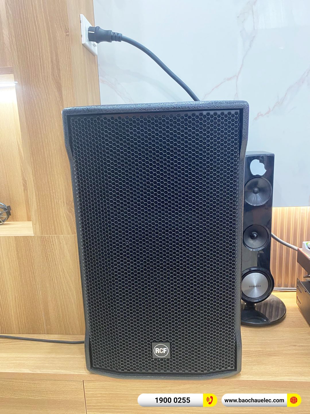 Lắp đặt d&agrave;n karaoke RCF khoảng 113tr cho anh Mạnh tại H&agrave; Nội (RCF CMAX 4112, JBL V10, JBL VX8, TS12S, VM300, M8) 