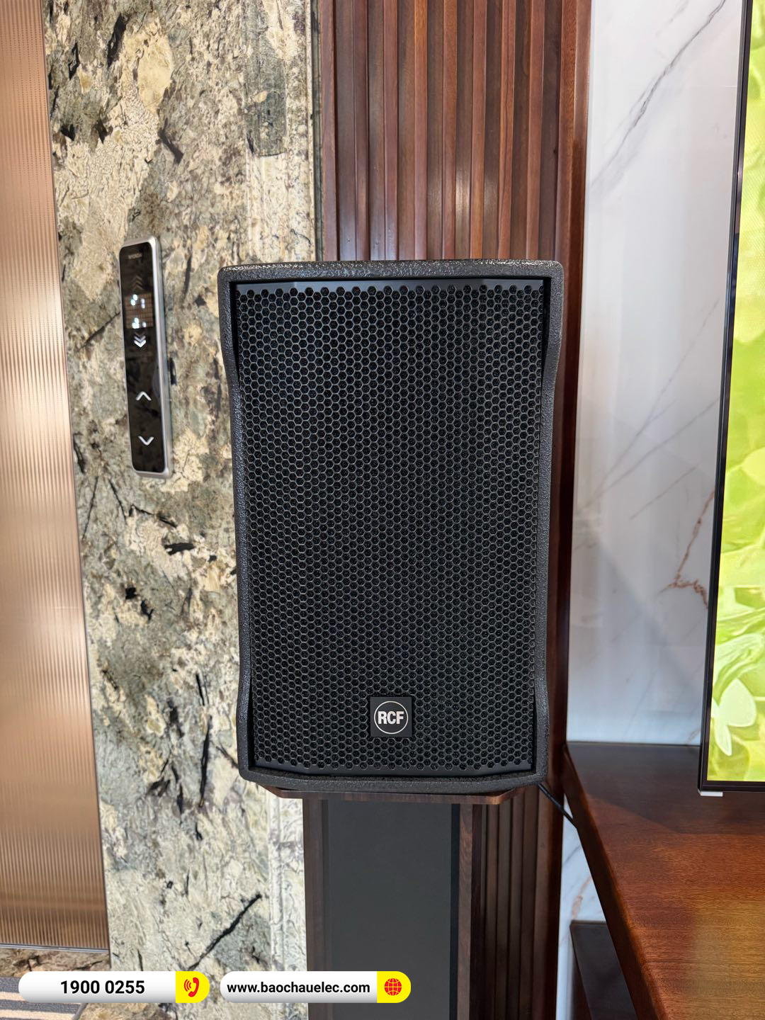 Lắp đặt d&agrave;n karaoke RCF hơn 172tr cho anh Sinh tại H&agrave; Nội 