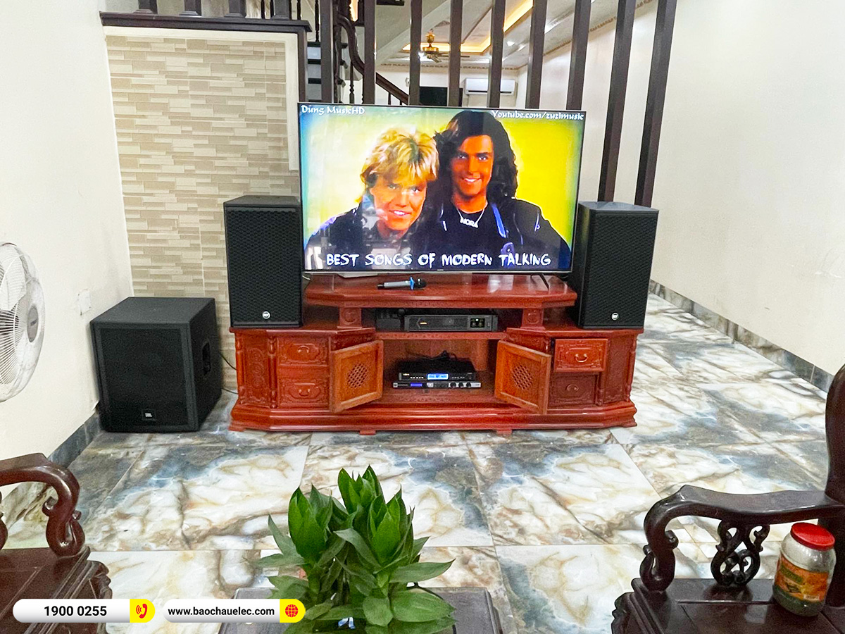 Lắp đặt dàn karaoke RCF hơn 67tr cho anh Tâm tại Hưng Yên