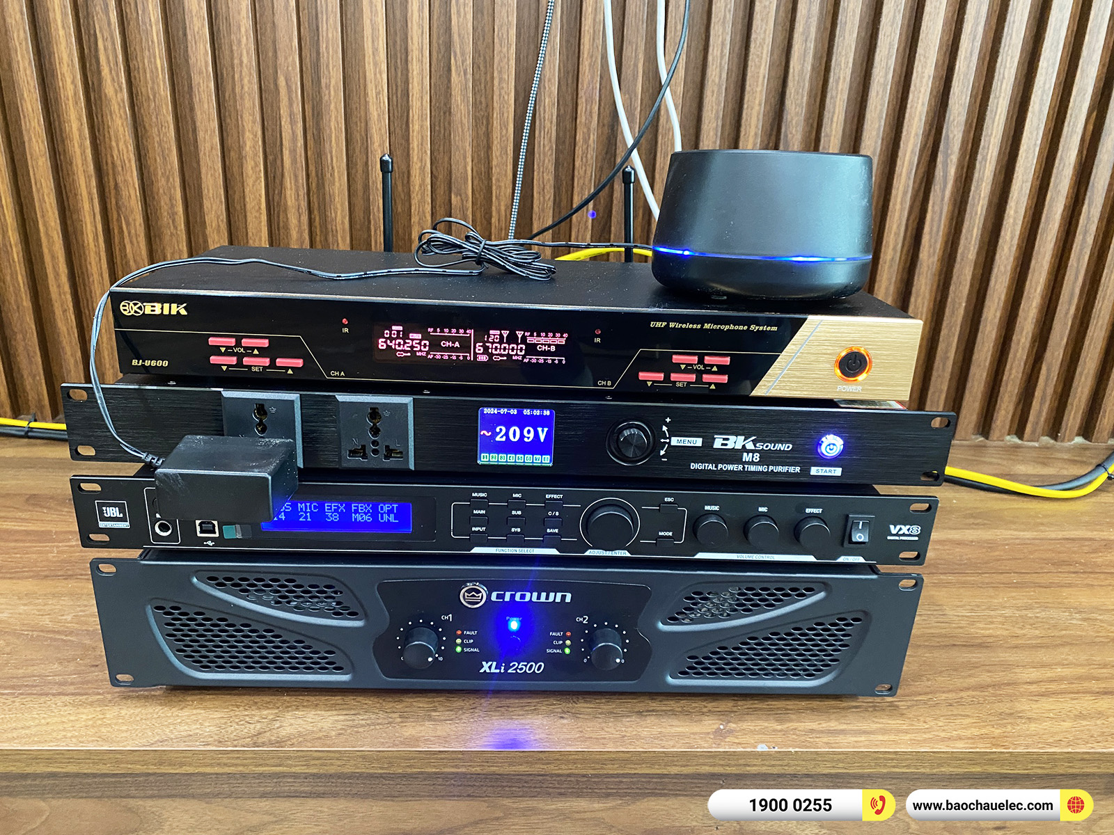 Lắp đặt d&agrave;n karaoke RCF gần 94tr cho anh Thắng tại Đ&agrave; Nẵng