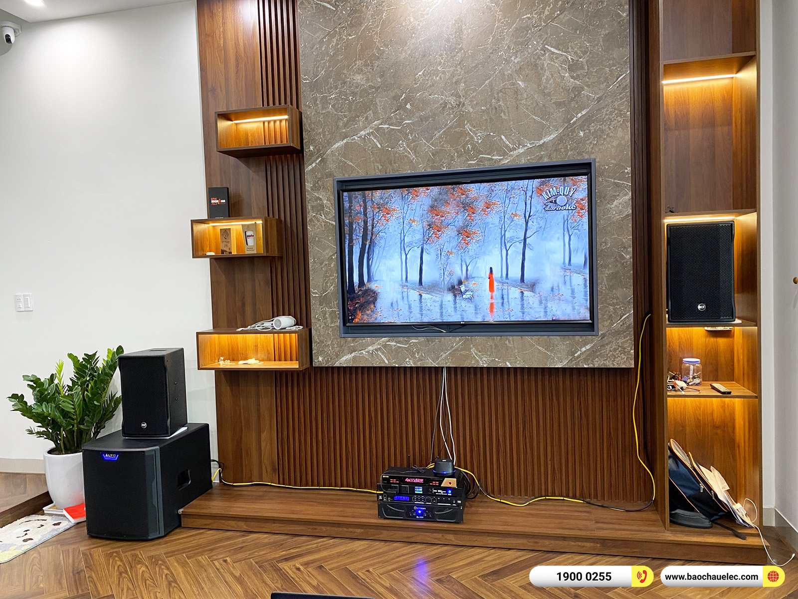 Lắp đặt d&agrave;n karaoke RCF gần 94tr cho anh Thắng tại Đ&agrave; Nẵng
