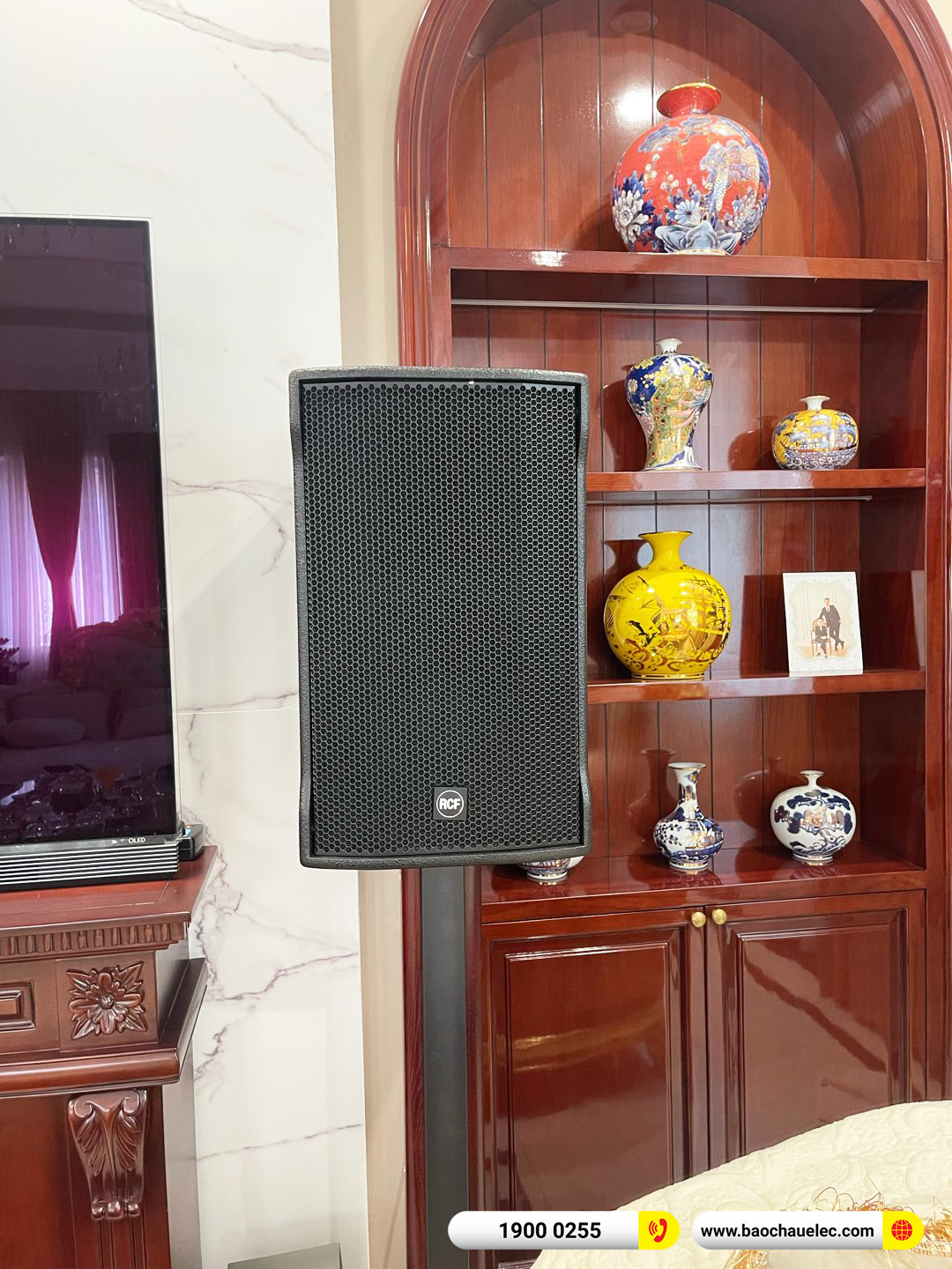Lắp đặt d&agrave;n karaoke RCF hơn 128tr cho anh Thủy tại Lạng Sơn