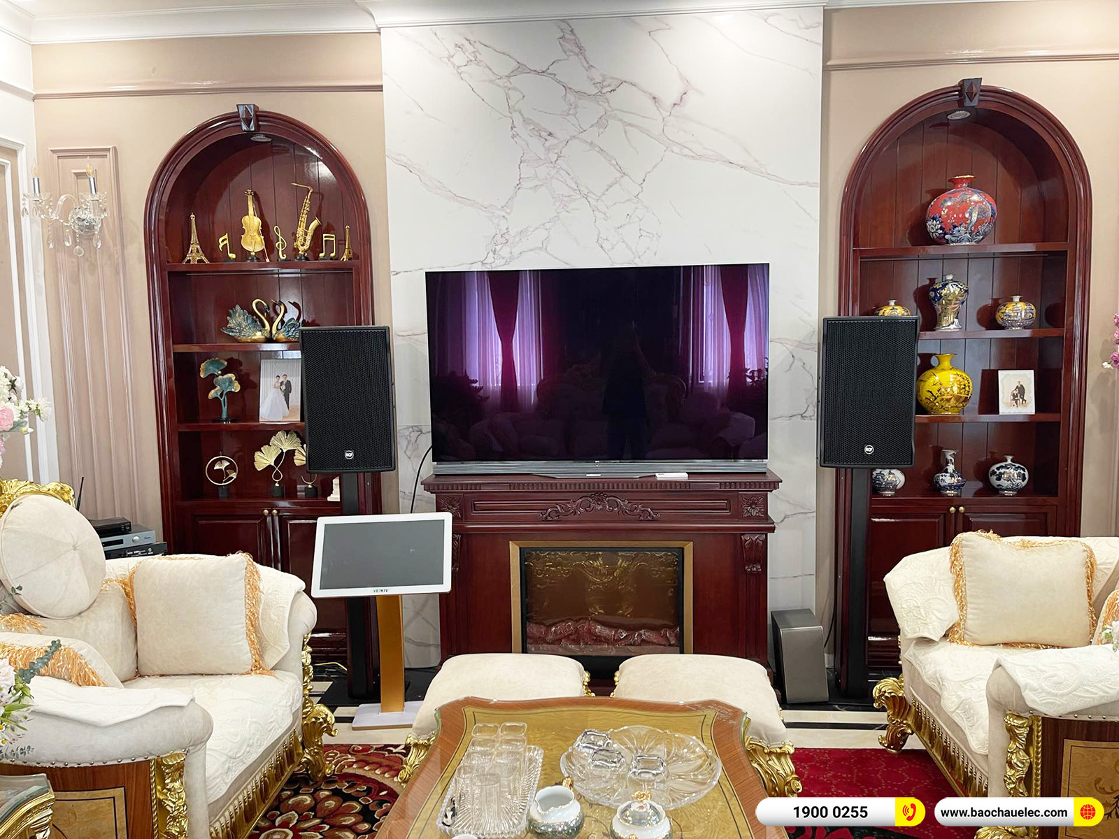 Lắp đặt d&agrave;n karaoke RCF hơn 128tr cho anh Thủy tại Lạng Sơn