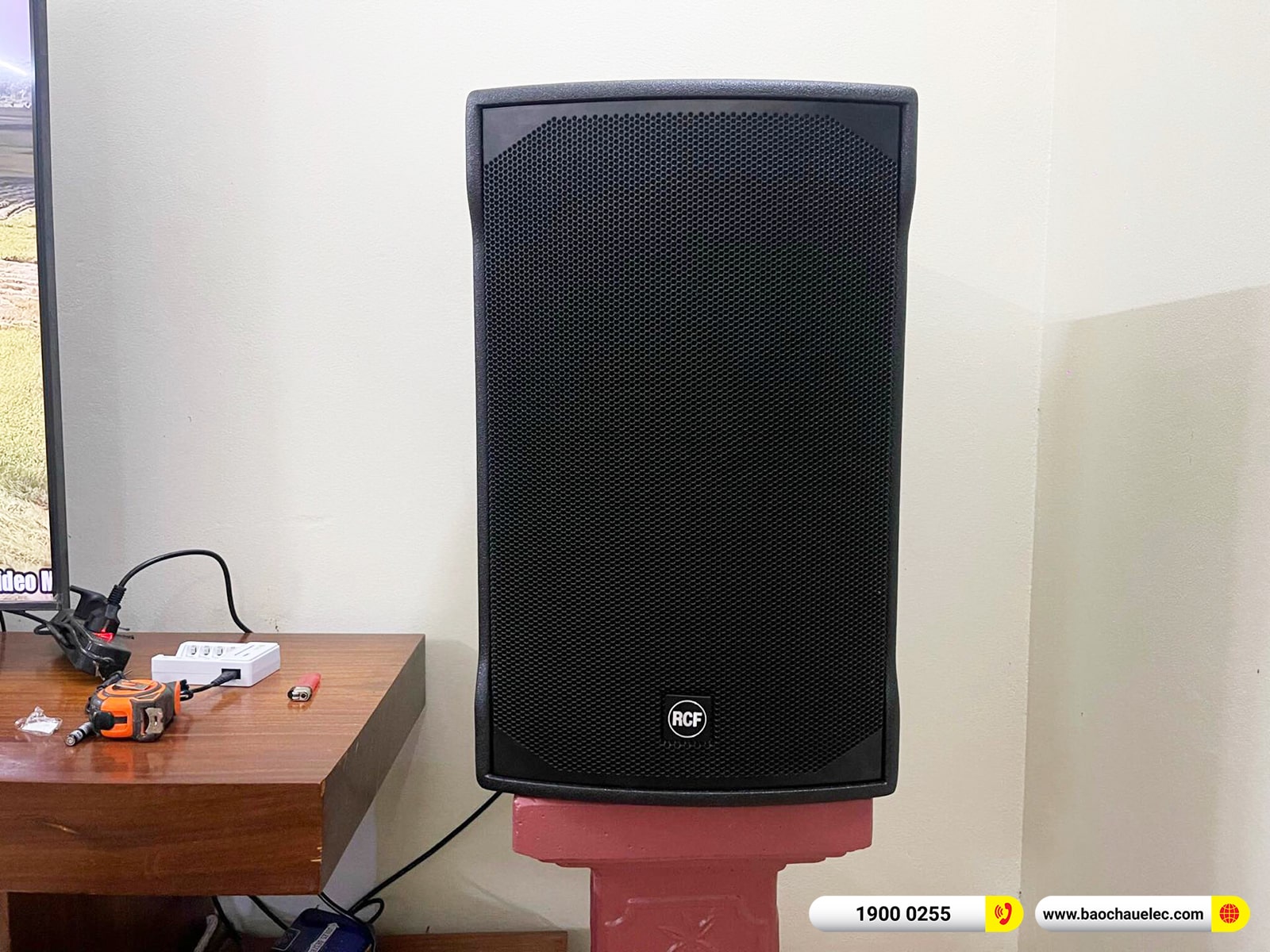 Lắp đặt d&agrave;n karaoke RCF gần 56tr cho anh T&igrave;nh tại Vĩnh Ph&uacute;c (RCF EMAX 3112 MK2, VM820A, KX180A, Pasion 12SP,&hellip;)
