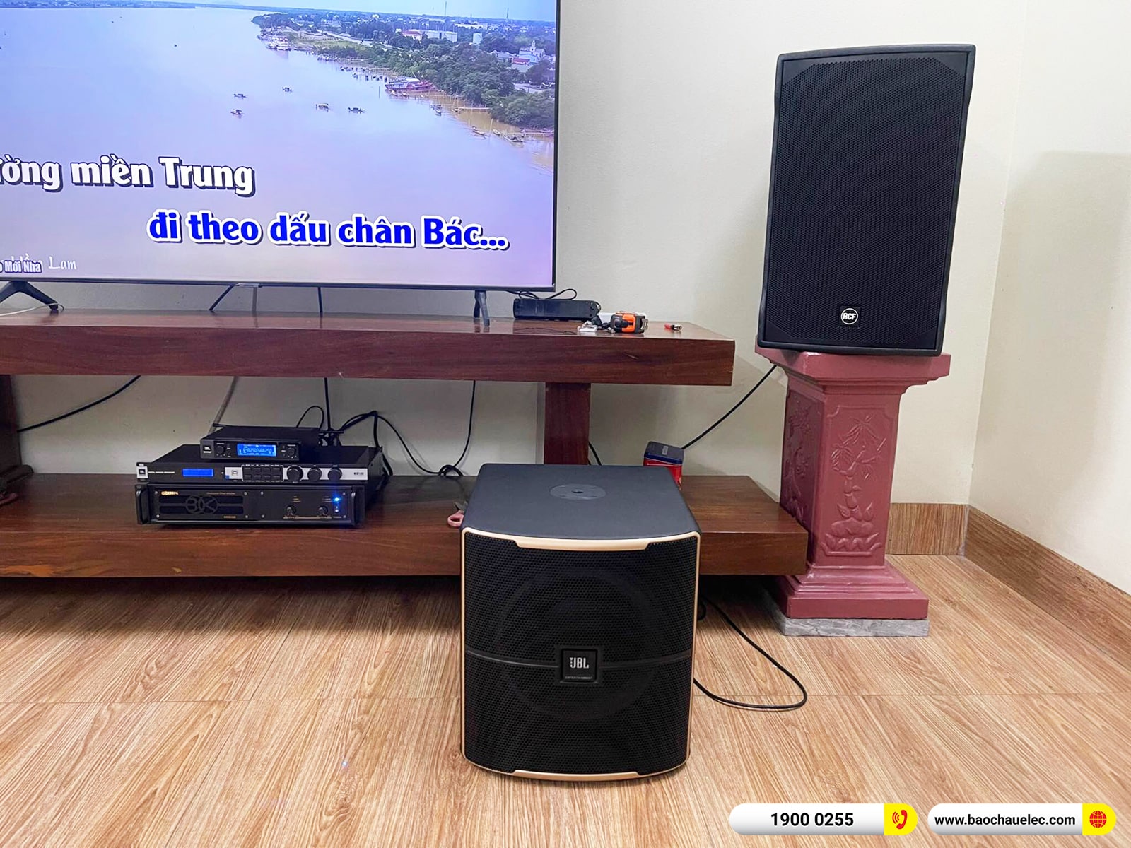 Lắp đặt d&agrave;n karaoke RCF gần 56tr cho anh T&igrave;nh tại Vĩnh Ph&uacute;c (RCF EMAX 3112 MK2, VM820A, KX180A, Pasion 12SP,&hellip;)