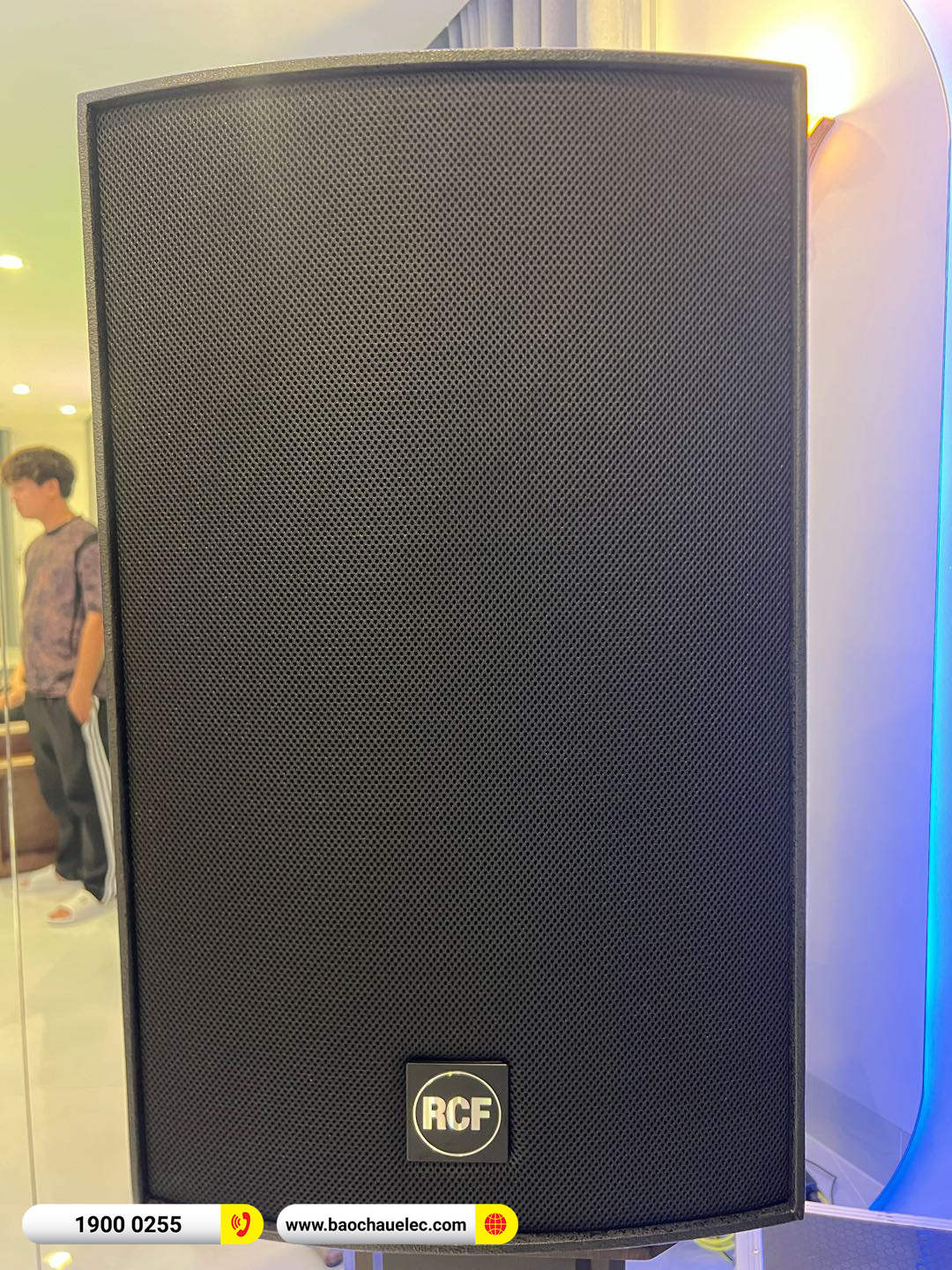 Lắp đặt d&agrave;n karaoke RCF hơn 240tr cho anh Trung tại H&agrave; Nội 