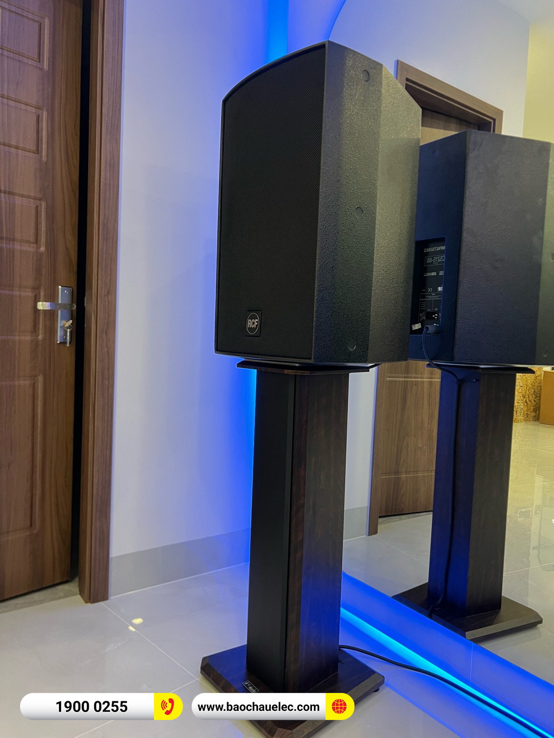 Lắp đặt d&agrave;n karaoke RCF hơn 240tr cho anh Trung tại H&agrave; Nội 