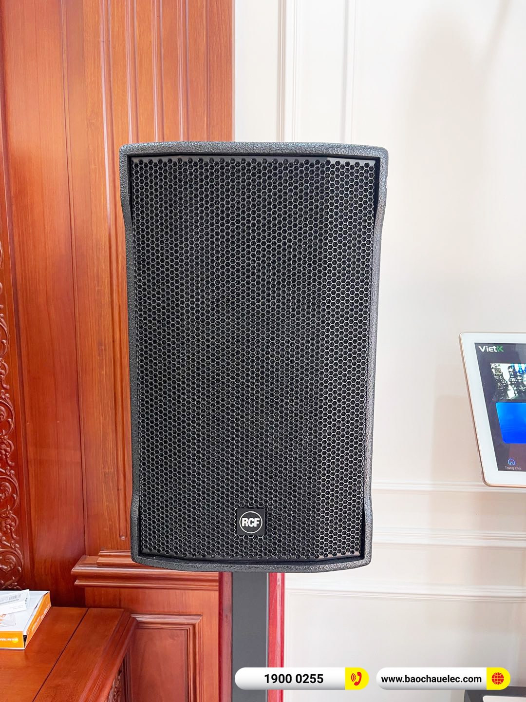 Lắp đặt d&agrave;n karaoke RCF khoảng 166tr cho anh Tuấn tại H&agrave; Nội 