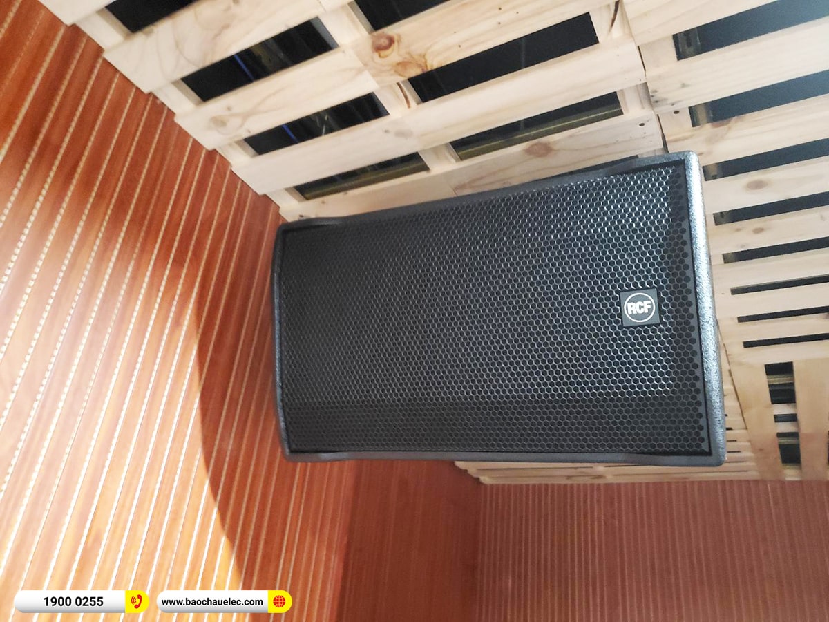Lắp đặt d&agrave;n karaoke RCF hơn 230tr cho biệt thự anh Th&ocirc;ng tại Vĩnh Ph&uacute;c (RCF CMAX 4112, King House T4-1300, ACP-1800,&hellip;)