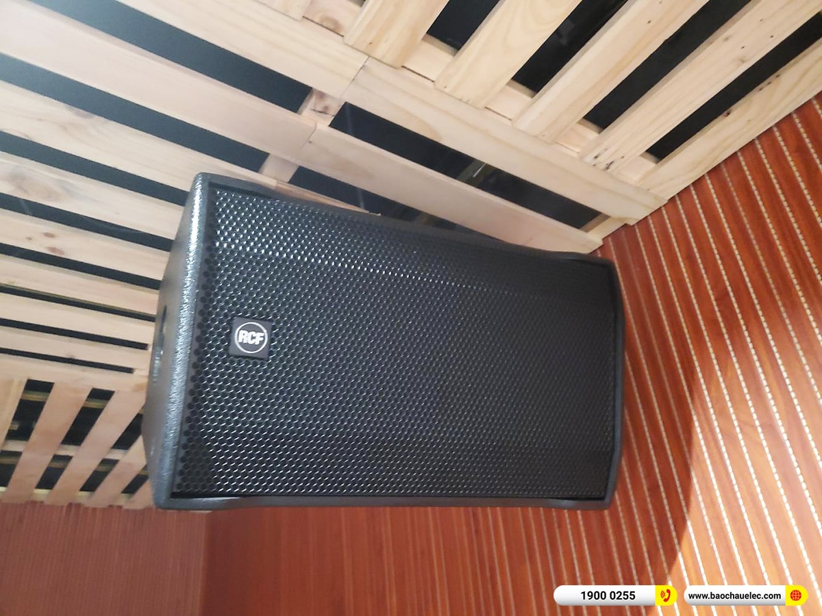 Lắp đặt d&agrave;n karaoke RCF hơn 230tr cho biệt thự anh Th&ocirc;ng tại Vĩnh Ph&uacute;c (RCF CMAX 4112, King House T4-1300, ACP-1800,&hellip;)
