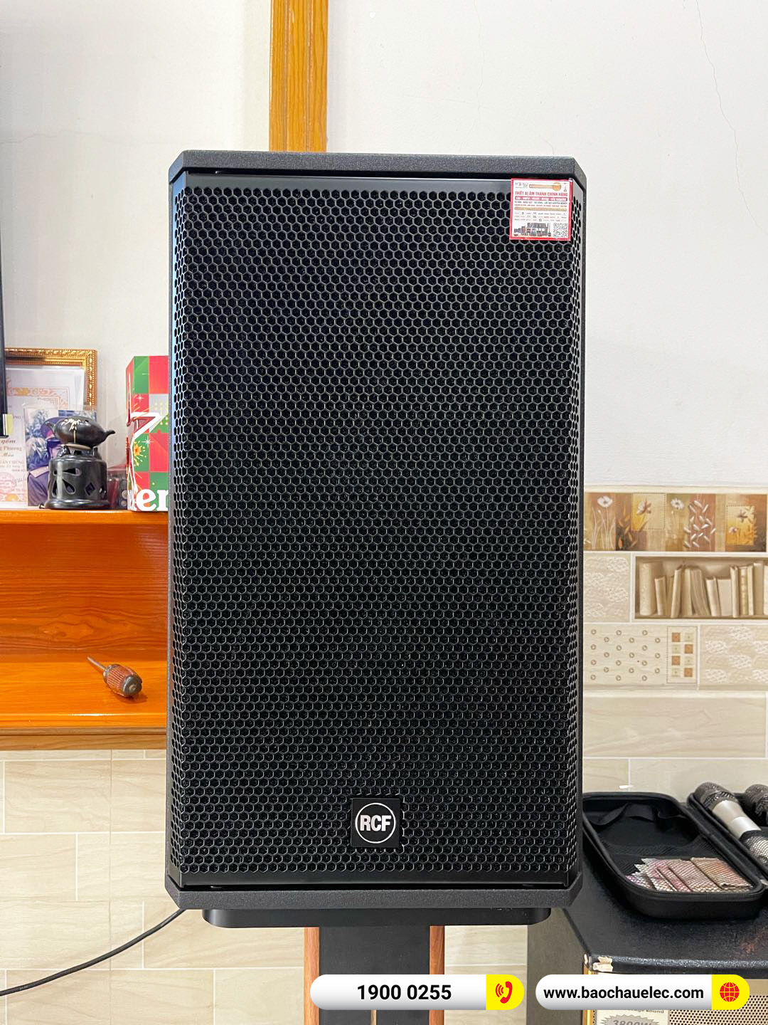 Lắp đặt d&agrave;n karaoke RCF gần 63tr cho chị Hương tại Đồng Nai