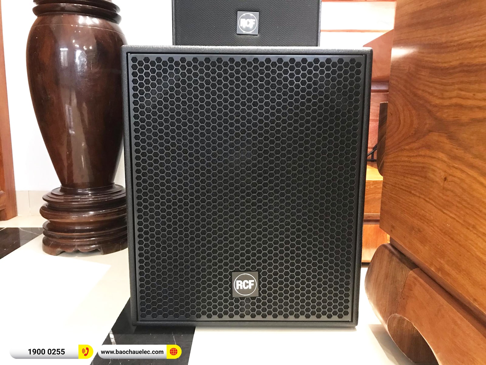 Lắp đặt d&agrave;n karaoke RCF hơn 253tr cho chị Hương tại Th&aacute;i B&igrave;nh (RCF C5215-99, IPS 5.0K, JBL VX8, S8018II, VM300,&hellip;)