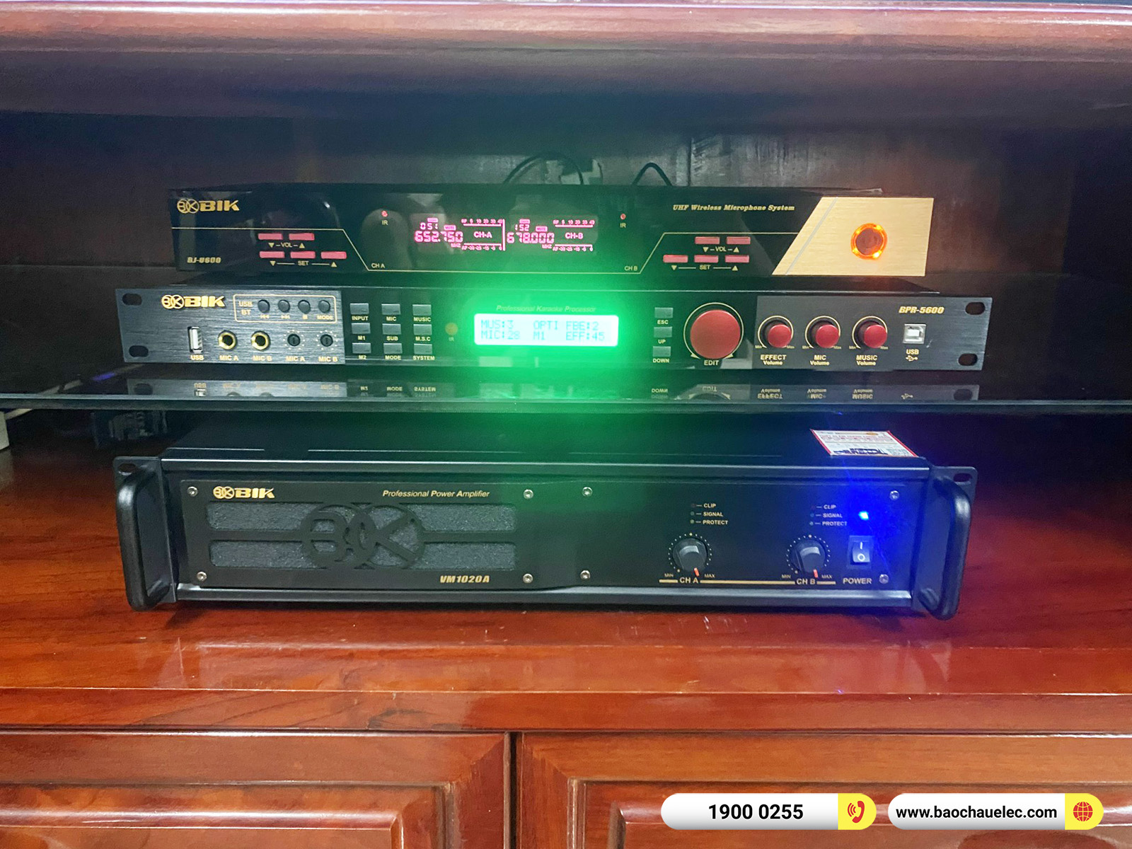 Lắp đặt d&agrave;n karaoke RCF hơn 71tr cho chị Linh tại TPHCM