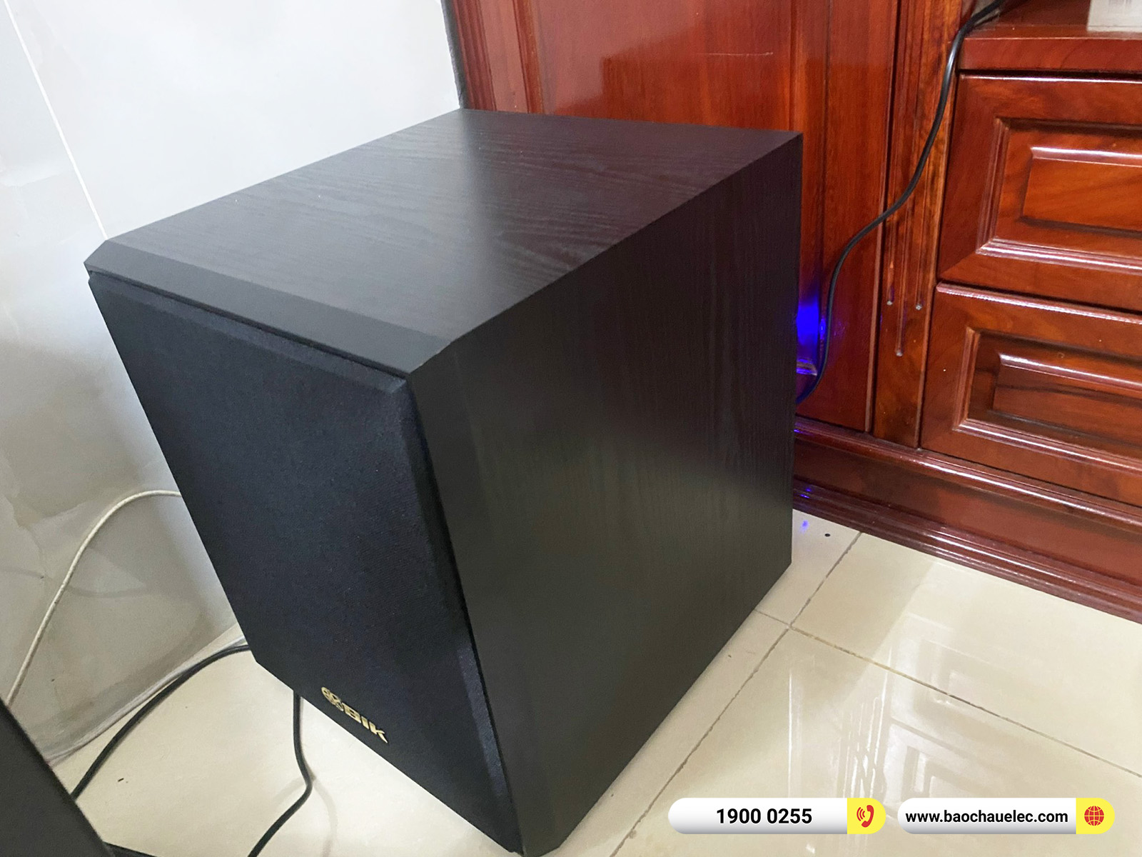 Lắp đặt d&agrave;n karaoke RCF hơn 71tr cho chị Linh tại TPHCM
