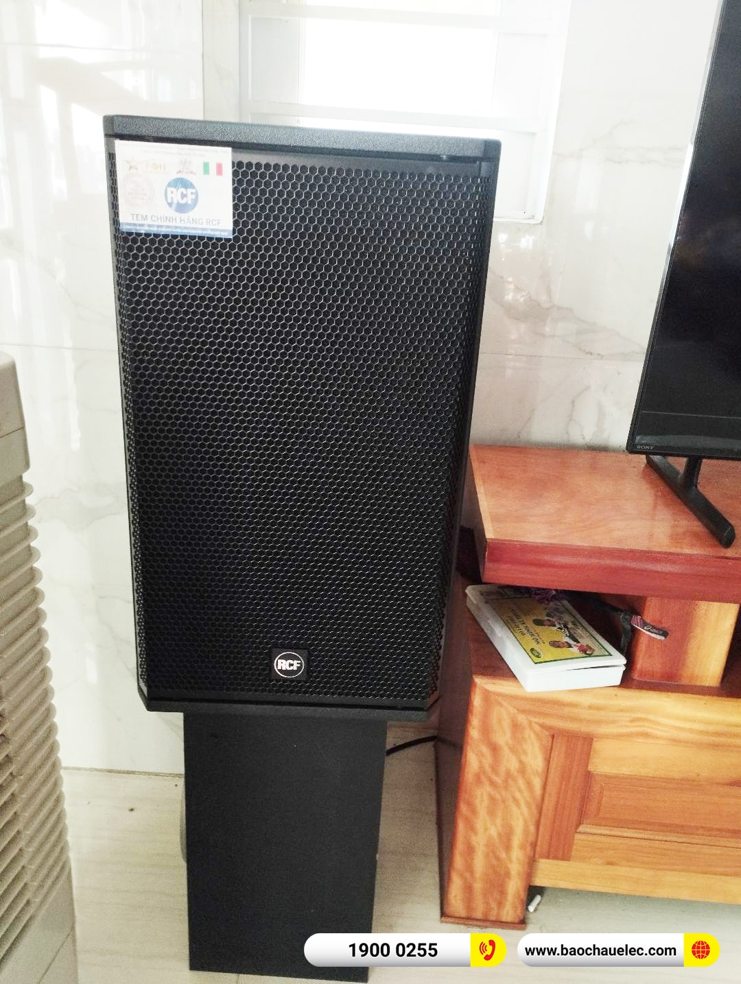Lắp đặt d&agrave;n karaoke RCF khoảng 80tr cho chị Phương tại Đồng Nai (RCF X-MAX 12, JBL V8, JBL VX8, TS12S, VM300,&hellip;)