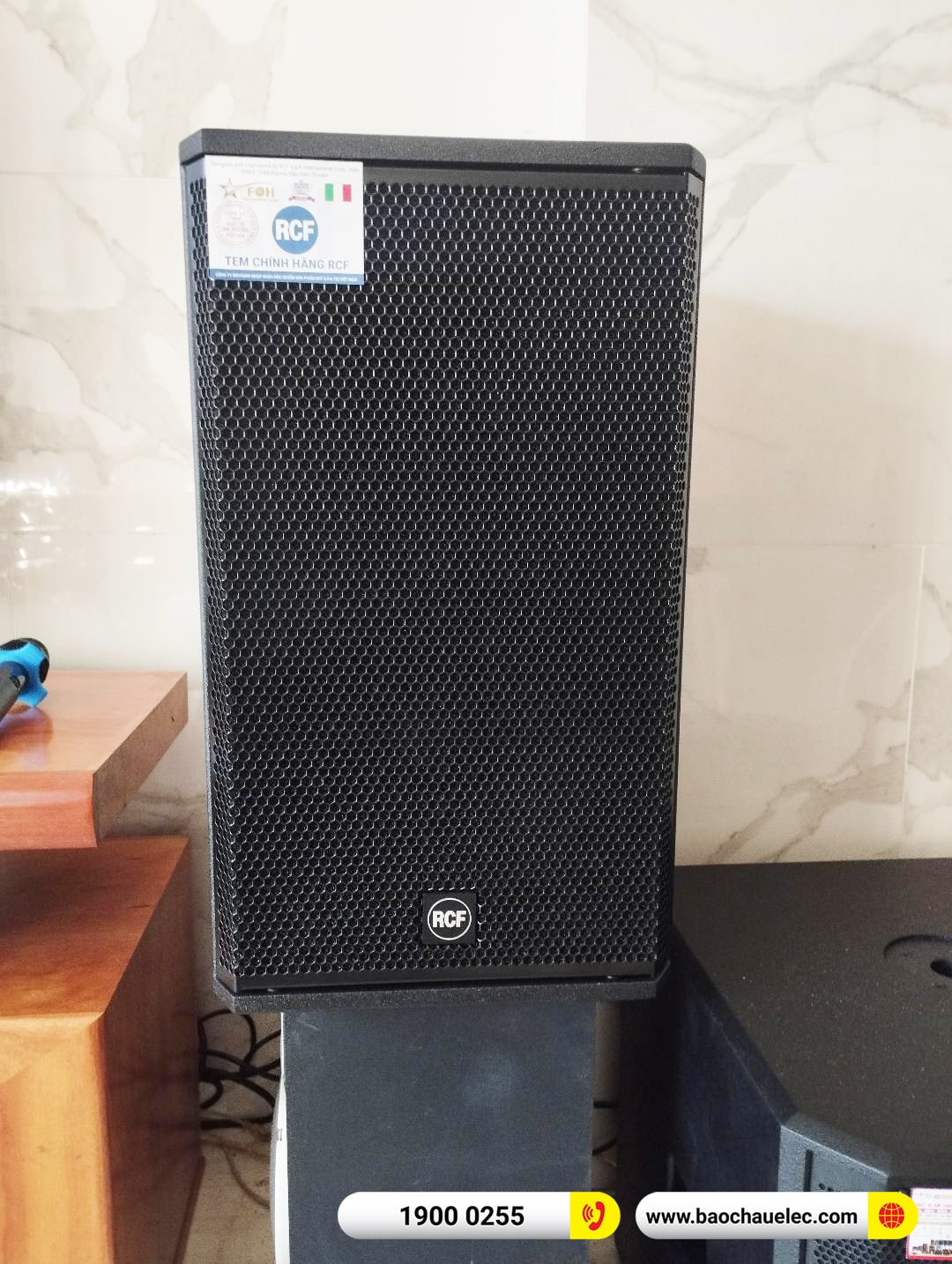 Lắp đặt d&agrave;n karaoke RCF khoảng 80tr cho chị Phương tại Đồng Nai (RCF X-MAX 12, JBL V8, JBL VX8, TS12S, VM300,&hellip;)