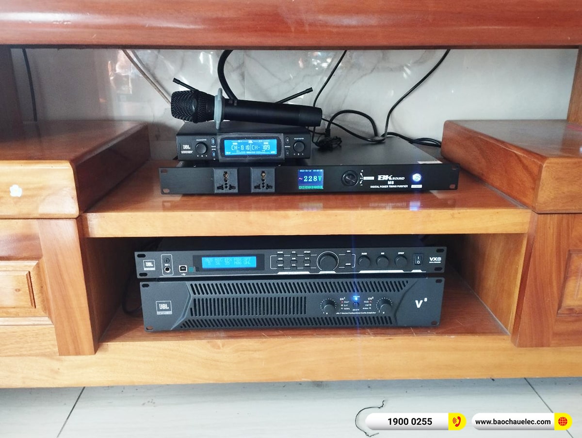 Lắp đặt d&agrave;n karaoke RCF khoảng 80tr cho chị Phương tại Đồng Nai (RCF X-MAX 12, JBL V8, JBL VX8, TS12S, VM300,&hellip;)