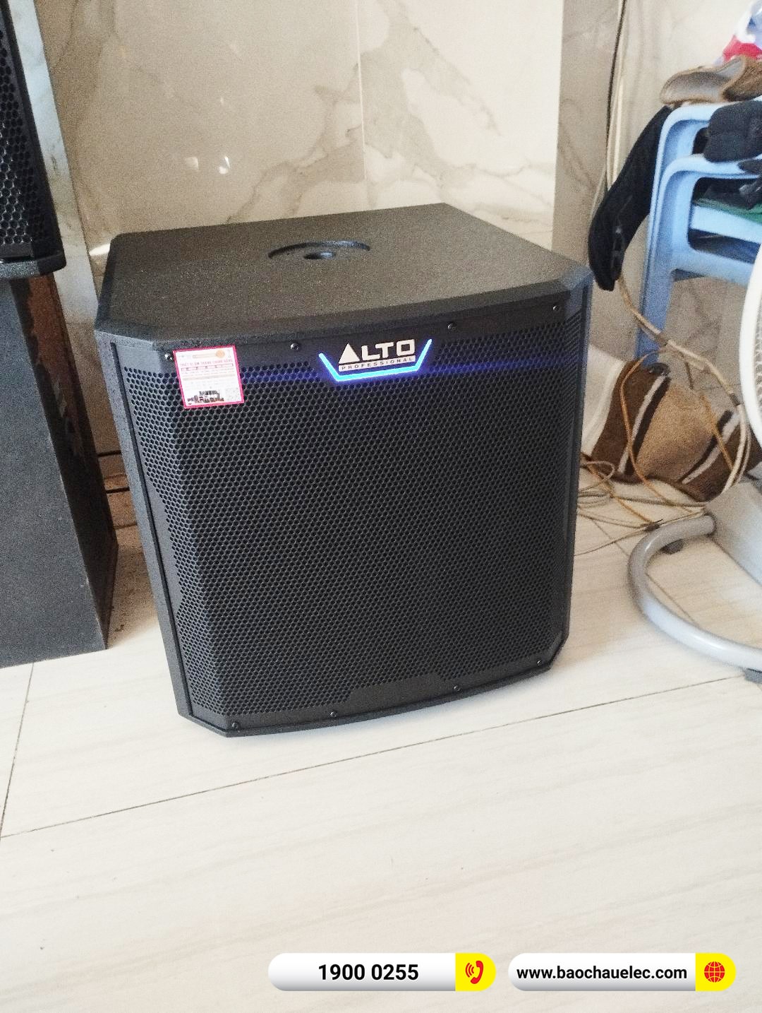 Lắp đặt d&agrave;n karaoke RCF khoảng 80tr cho chị Phương tại Đồng Nai (RCF X-MAX 12, JBL V8, JBL VX8, TS12S, VM300,&hellip;)