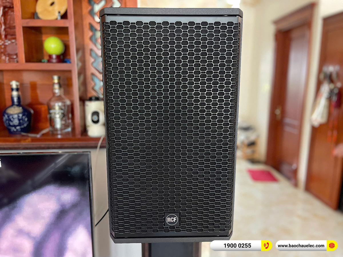 Lắp đặt dàn karaoke RCF hơn 140tr cho chị Tuyết tại Đồng Nai