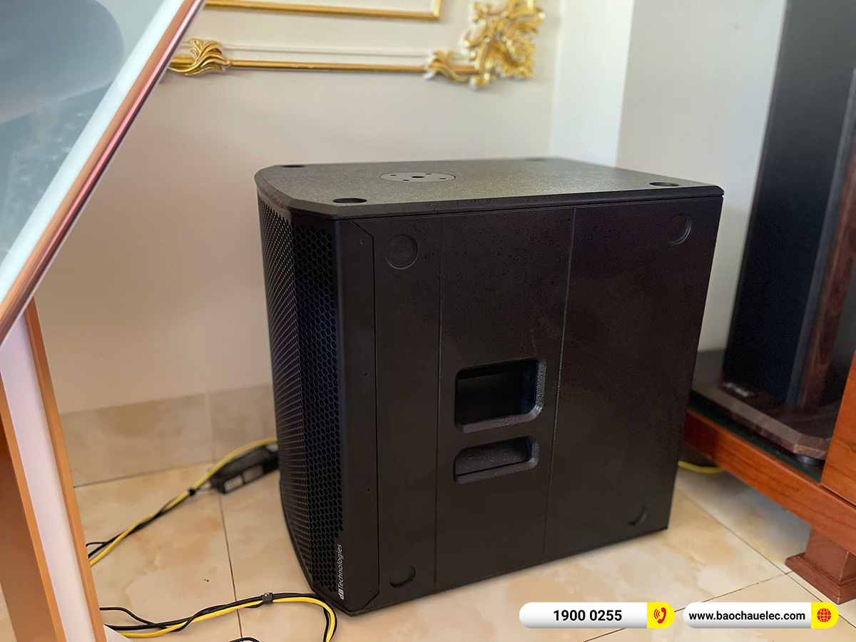 Lắp đặt dàn karaoke RCF hơn 140tr cho chị Tuyết tại Đồng Nai