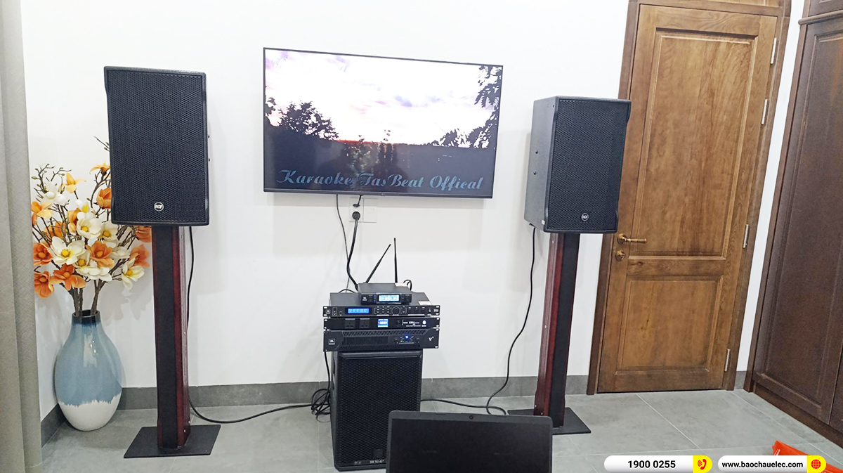 Lắp đặt d&agrave;n karaoke RCF 127tr cho anh T&acirc;n ở TPHCM
