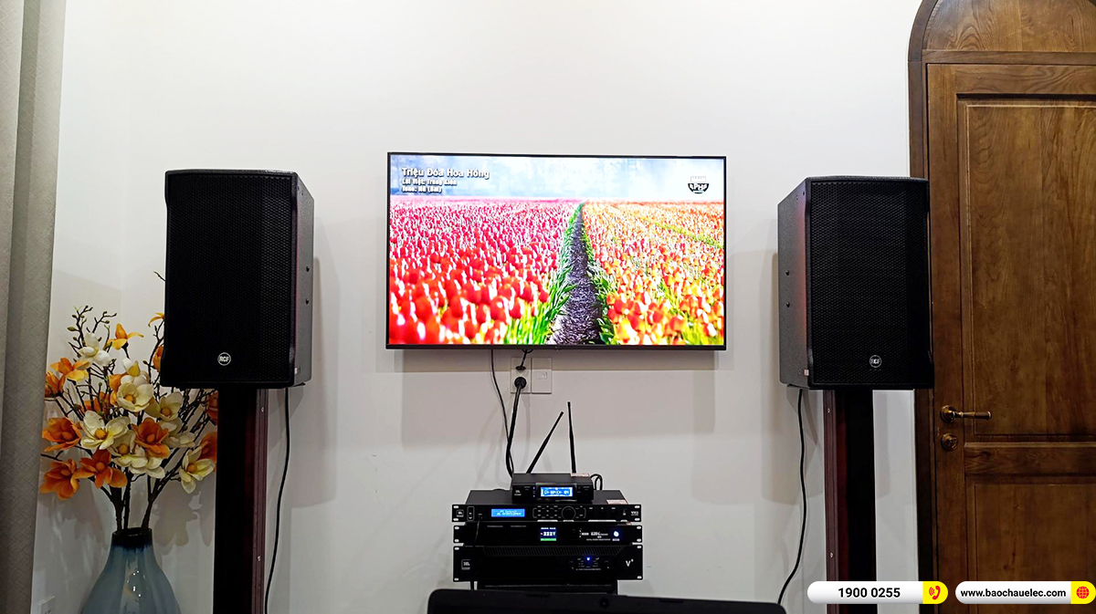 Lắp đặt d&agrave;n karaoke RCF 127tr cho anh T&acirc;n ở TPHCM