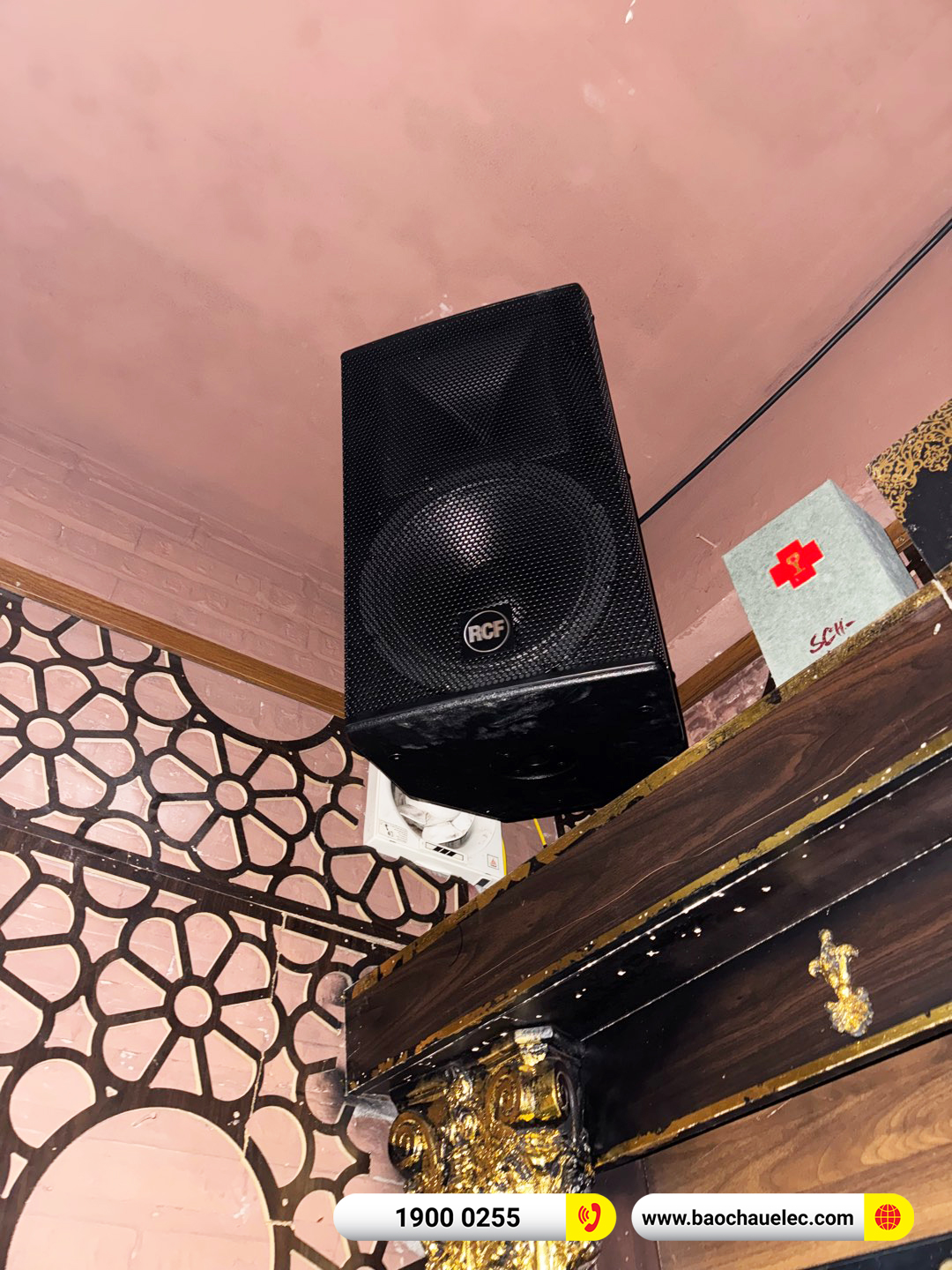 Lắp đặt d&agrave;n karaoke RCF hơn 338tr cho ch&uacute; Nguy&ecirc;n tại H&agrave; Nội