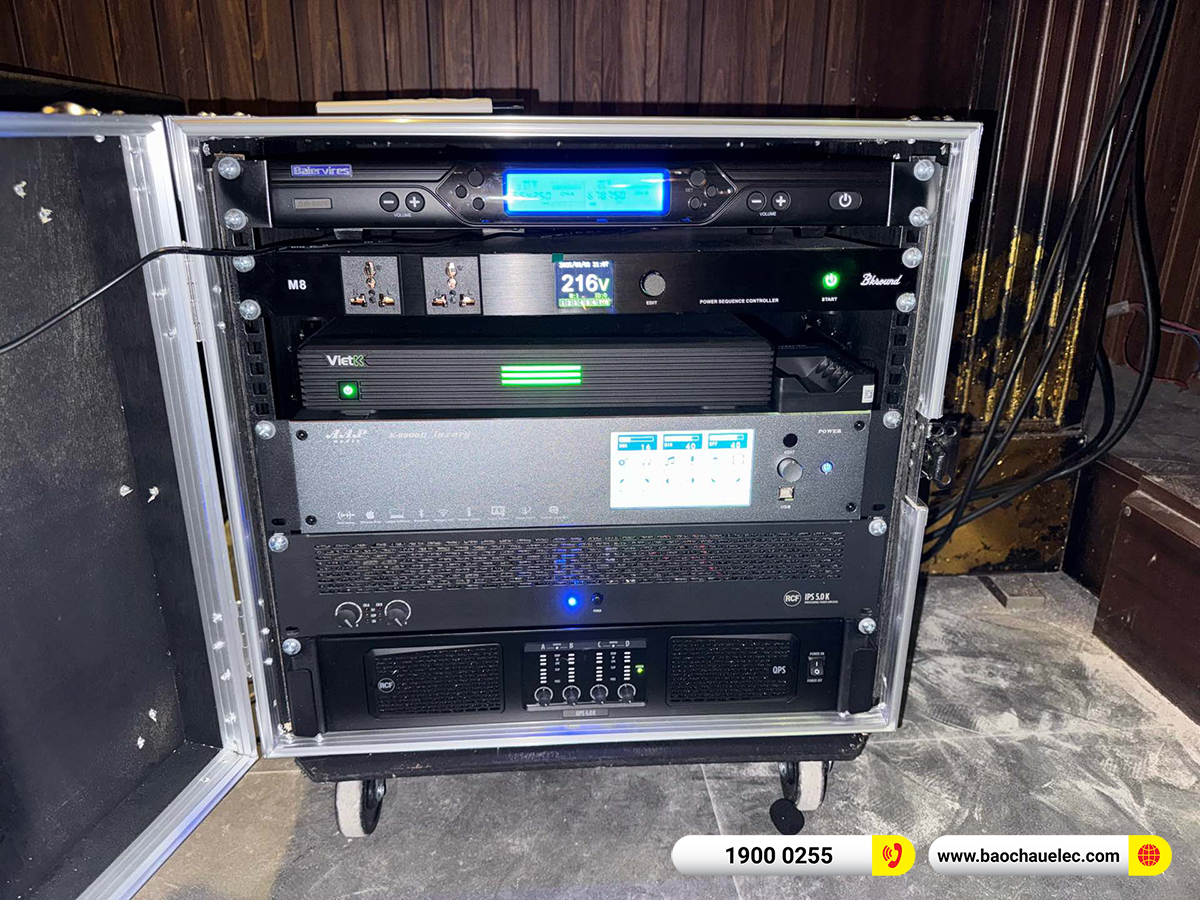 Lắp đặt d&agrave;n karaoke RCF hơn 338tr cho ch&uacute; Nguy&ecirc;n tại H&agrave; Nội