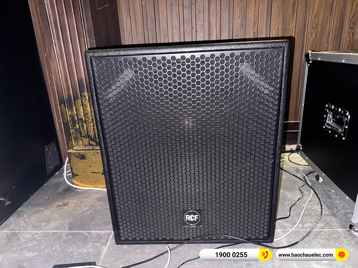 Lắp đặt d&agrave;n karaoke RCF hơn 338tr cho ch&uacute; Nguy&ecirc;n tại H&agrave; Nội