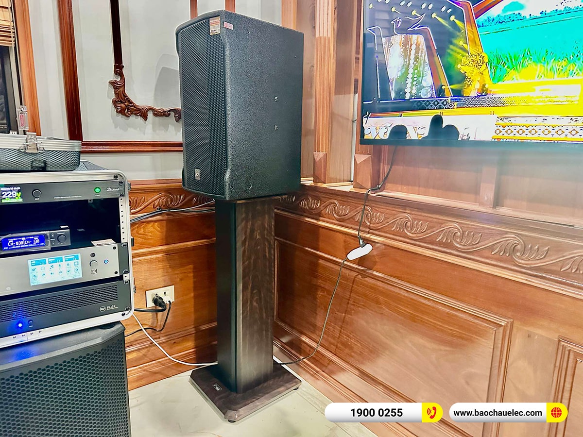 Lắp đặt d&agrave;n karaoke RCF hơn 140tr cho ch&uacute; Qu&acirc;n tại H&agrave; Nội