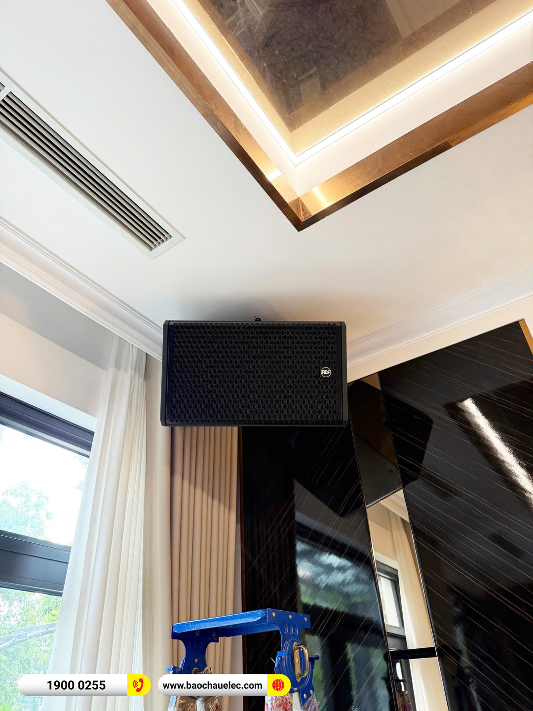 Lắp đặt d&agrave;n karaoke RCF hơn 155tr cho c&ocirc; H&agrave; tại H&agrave; Nội 