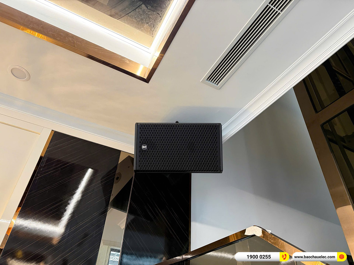 Lắp đặt d&agrave;n karaoke RCF hơn 155tr cho c&ocirc; H&agrave; tại H&agrave; Nội 