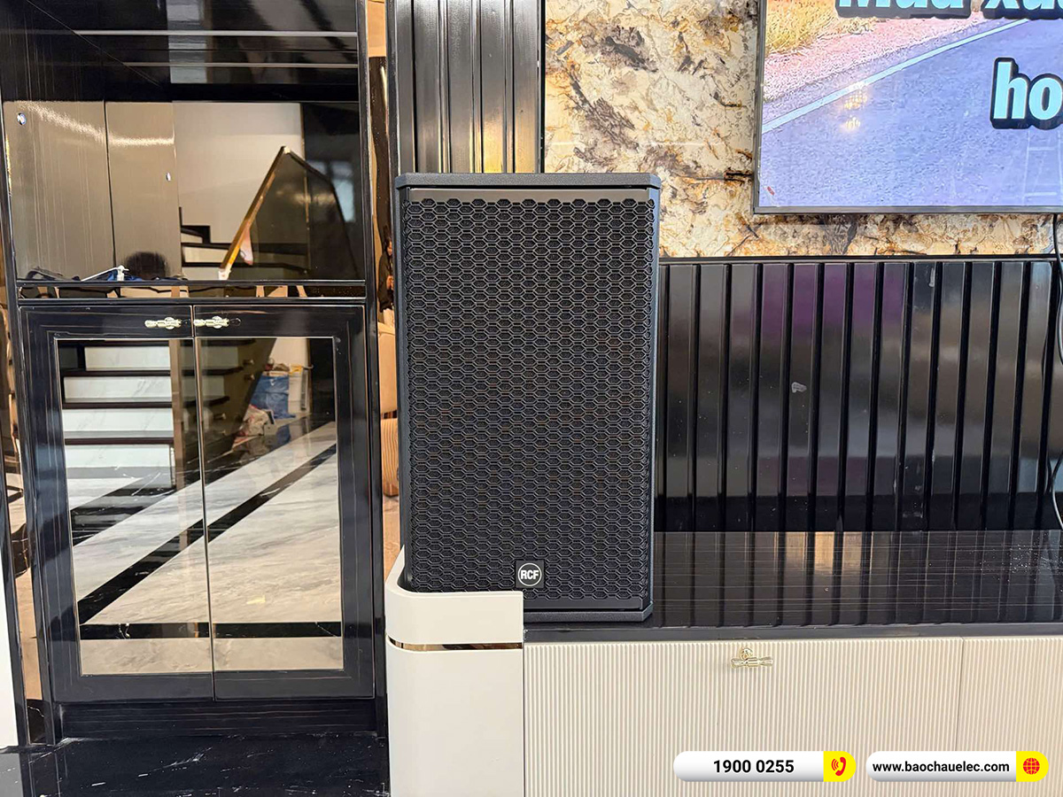 Lắp đặt d&agrave;n karaoke RCF hơn 155tr cho c&ocirc; H&agrave; tại H&agrave; Nội 