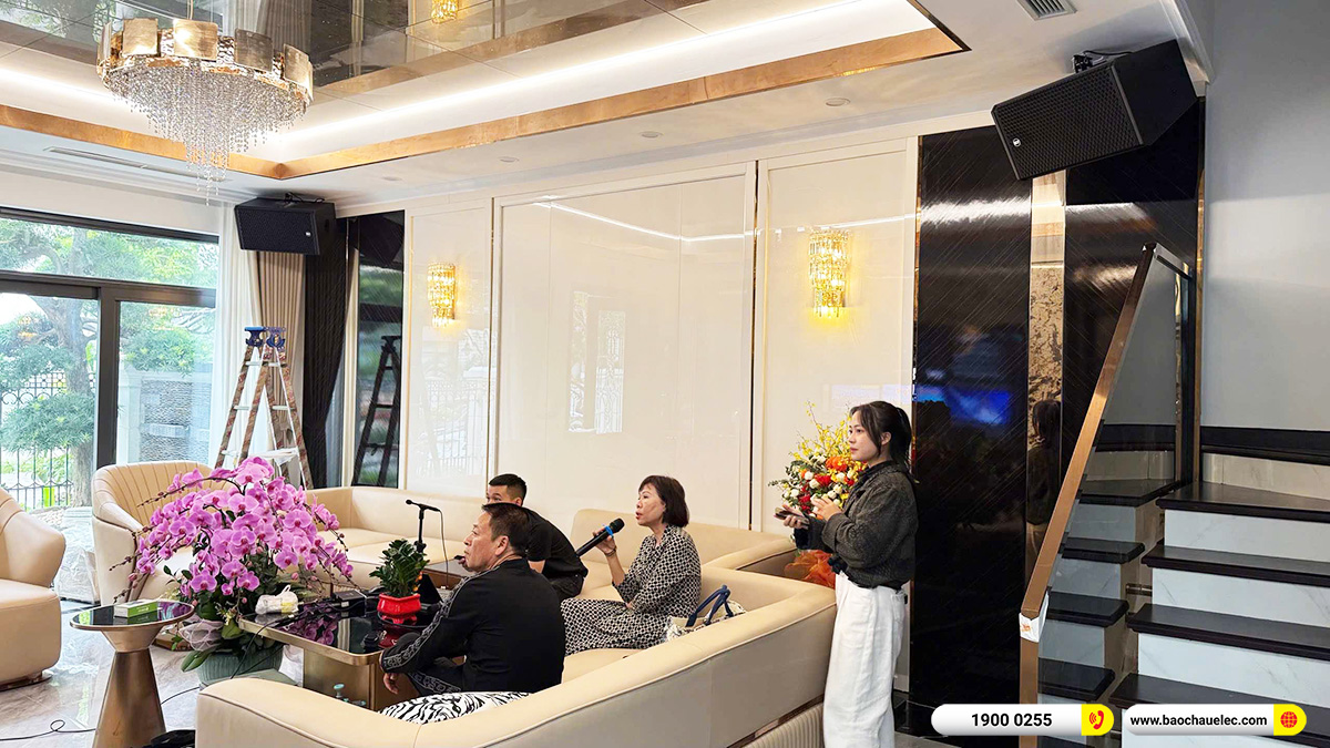 Lắp đặt d&agrave;n karaoke RCF hơn 155tr cho c&ocirc; H&agrave; tại H&agrave; Nội 