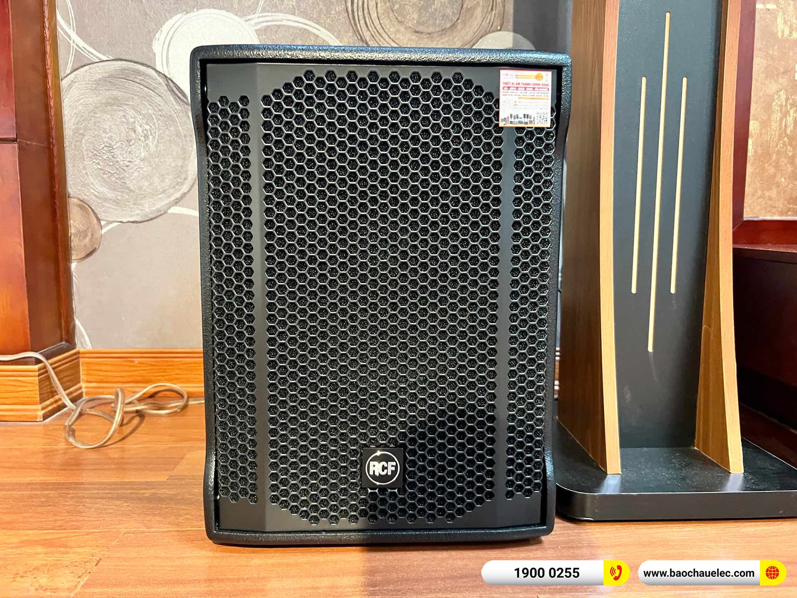 Lắp đặt d&agrave;n karaoke RCF hơn 122tr cho c&ocirc; Phương tại Hải Dương (RCF CMAX 4110, IPS 2.5K, JBL VX8, 702AS II, WB-5000S,&hellip;)